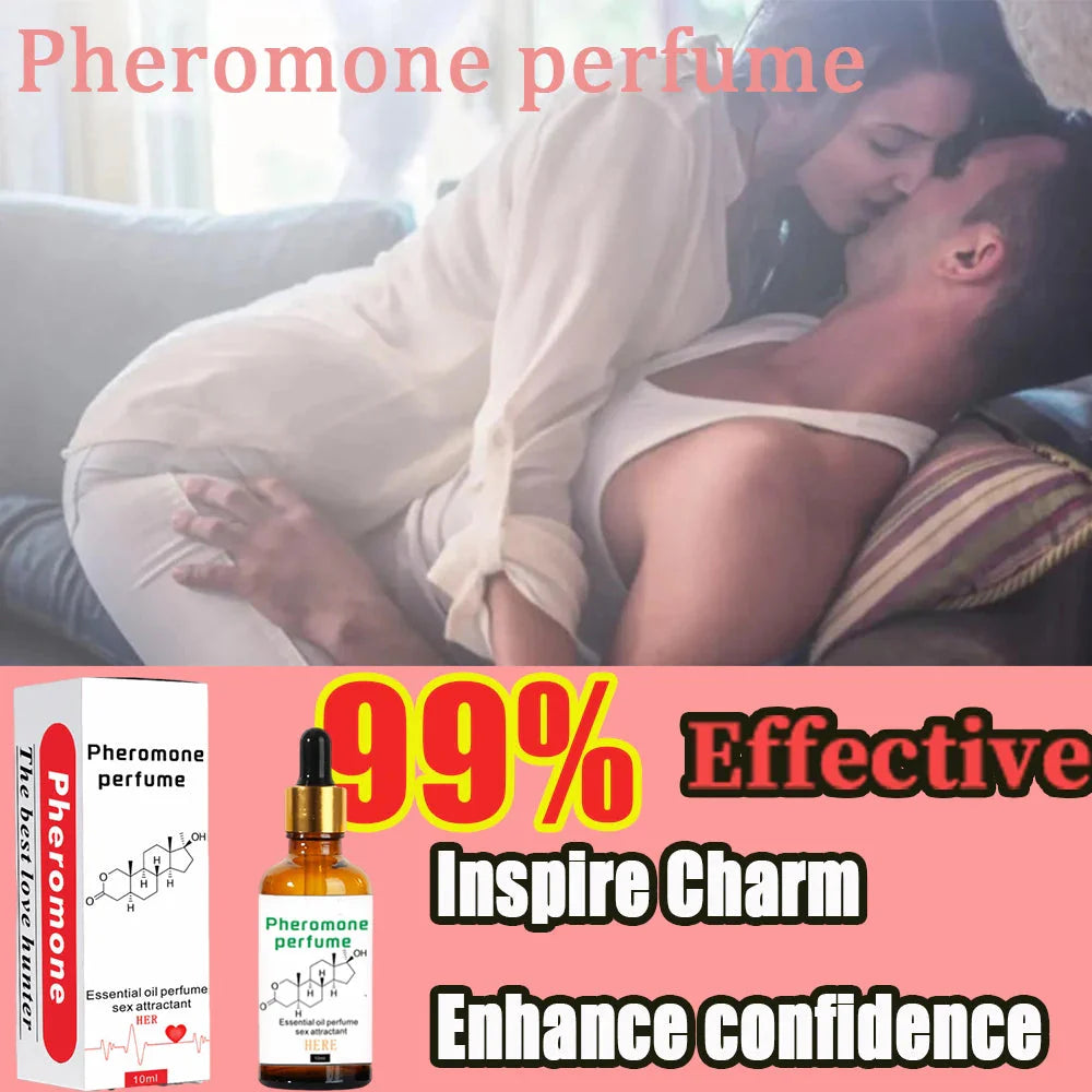 Pheromone men's perfume attract women cologne fragrance lasting romantic Sex date flirting portable perfume essential oil ...