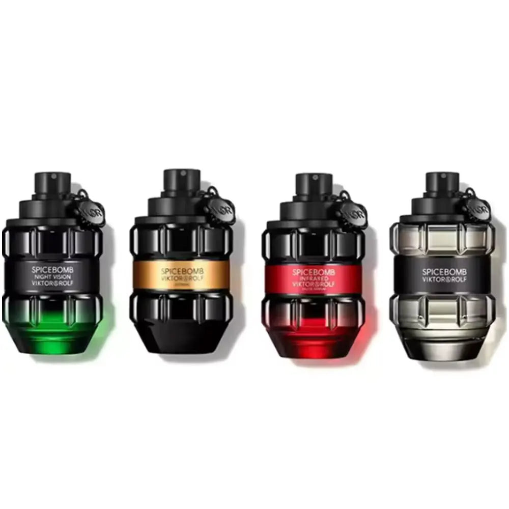 ViktorI Spice Bomb Eau de Parfum- For Men's Cologne Eau De Toilette 3.4 fl oz 100 ml Long lasting fragrance, Christmas gif...