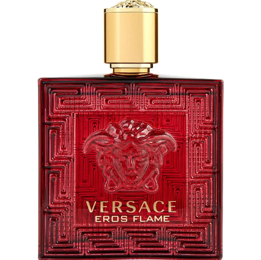 Versace Eros Flame men Eau De Parfum Spray 100ml Tester woody notes Covered or uncovered, random packaging is rudimentary ...