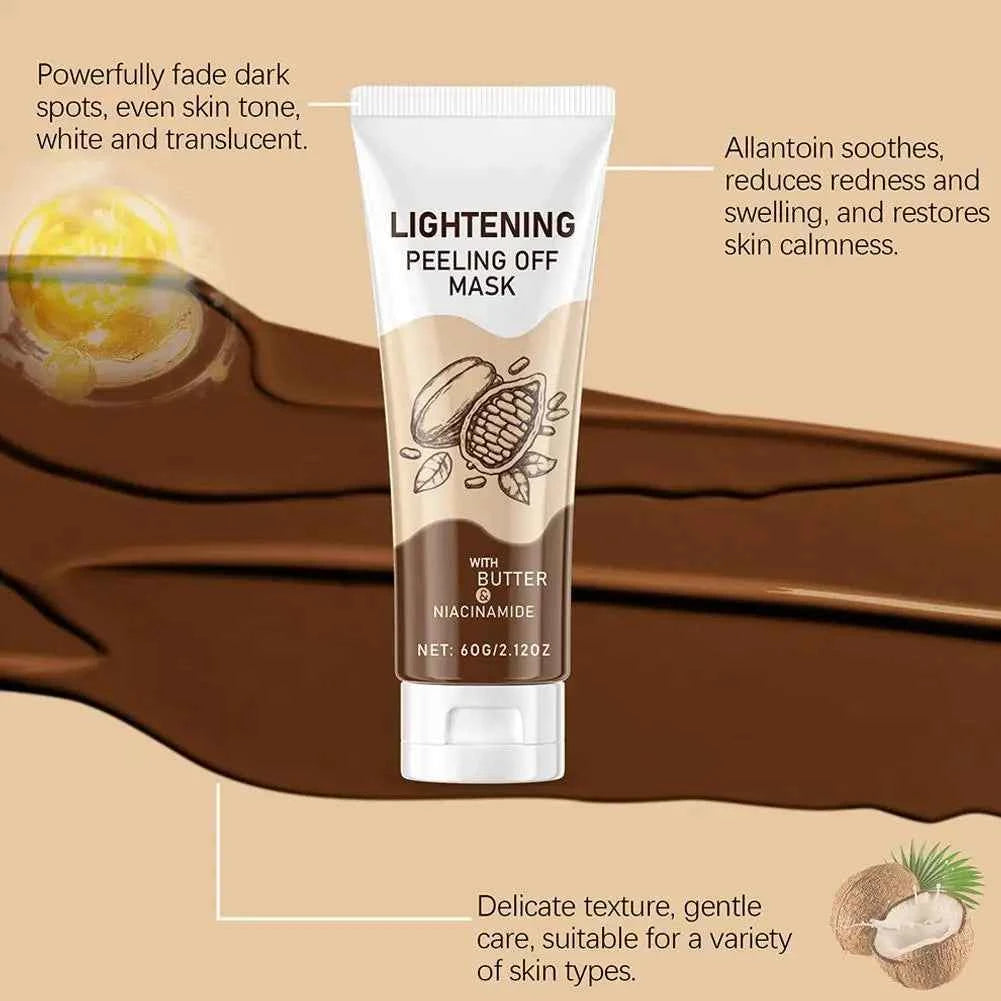 Niacinamide Collagen Peel Off Mask Deep Cleaning Oil-Control Shrink Pores Hydrating Smooth Face Skin Care 60g/100g - 