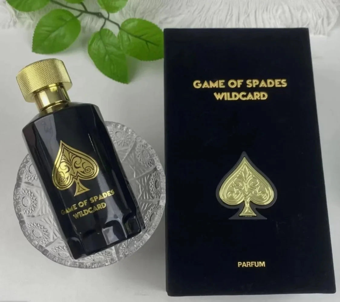 100ML Jo Milano Game of Spades Wildcard Parfum Spray |Elegance Scent Cologne Man Fragrance 2025 Hot-Sale Cologne Men Aurora Glow Avenue