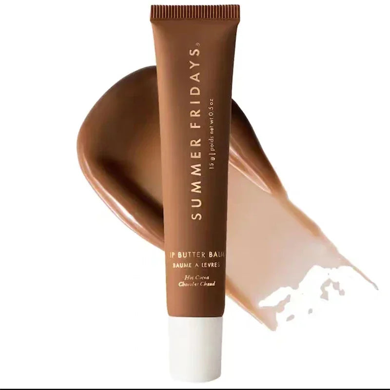 Summer Fridays Lip Balm Moisturizing Mirror Lip Gloss Lip Vanilla Pink Sugar Coffee Cake Smell Lipstick Transparent Oil Ma...