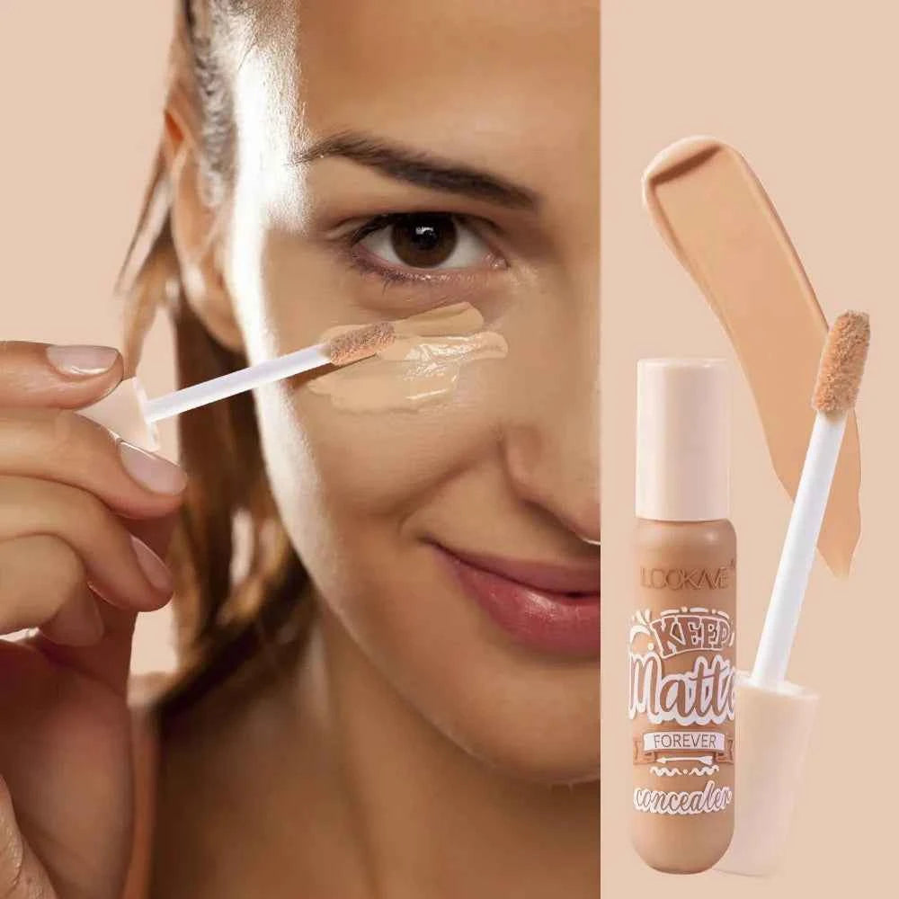 Liquid Concealer Stick Foundation Cream 6 Color Moisturizing Full Coverage Acne Dark Circle Natural Matte Concealer Cream ...