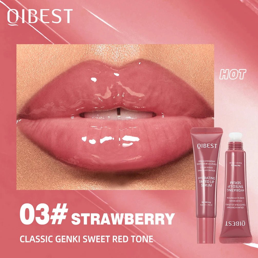 QIBEST Crystal Lip Balm Moisturizing Lip Gloss Oil Jelly Lipgloss Long Lasting Liquid Lipstick Hydrating Tinted Lip Serum ...