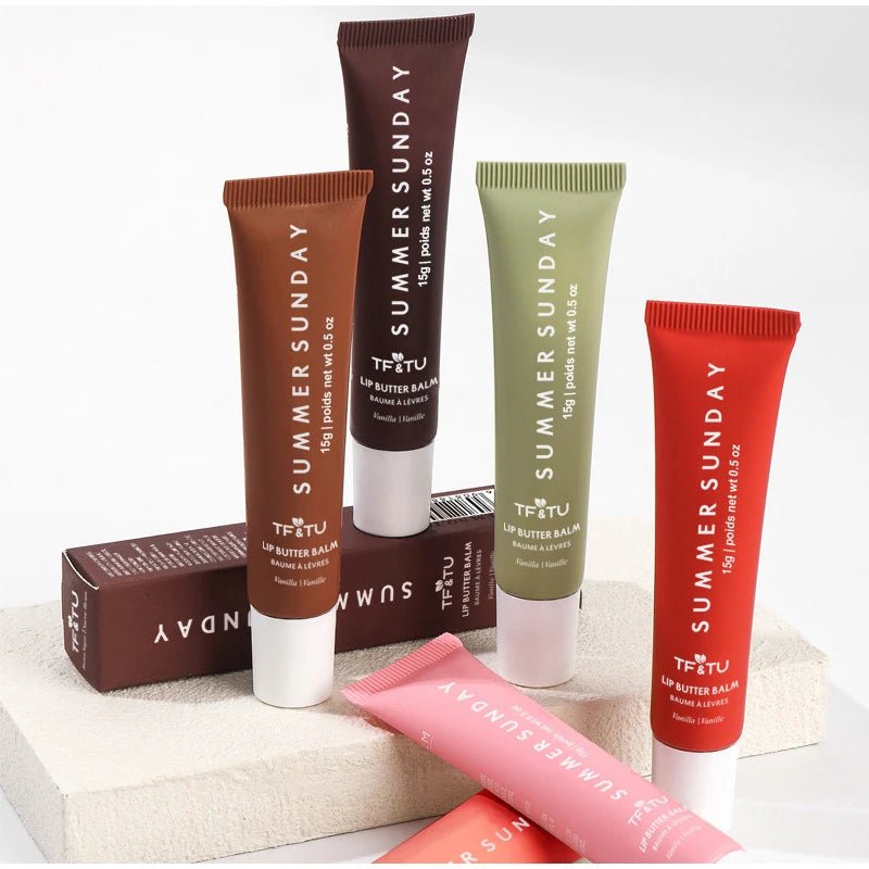 Summer Lip Moisturizing Lip Balm Care 15ml Lip Balm Smoothing Lip Lines Lasting Nourishment For Women Daily Care Makeup Li...